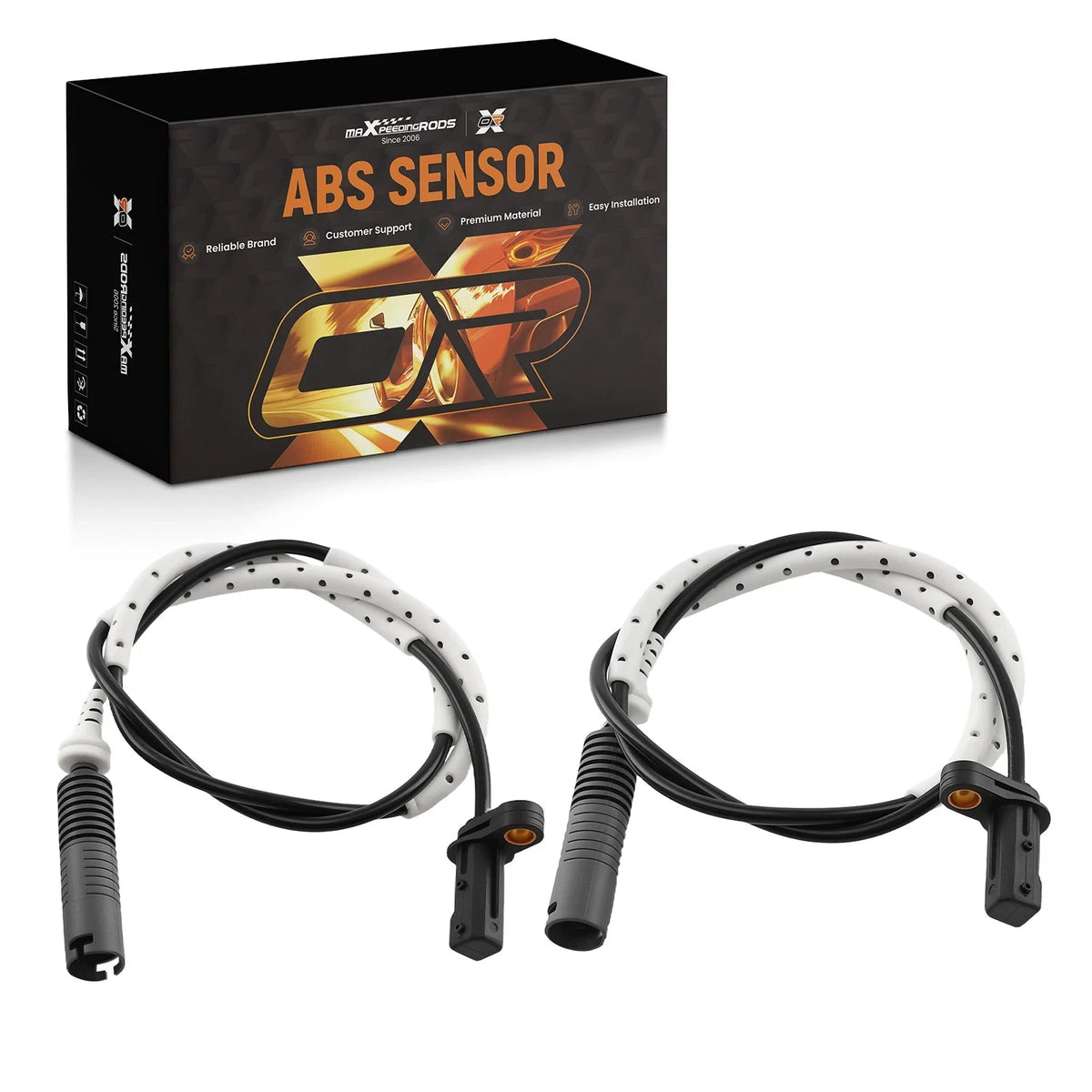Rear ABS Sensor Pair for BMW 128i 323i 325i 328i (2008–2013)