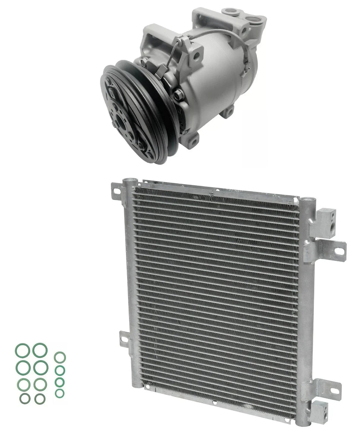 AC Compressor Kit With Condenser for Isuzu NPR 5.2L (2006–2006)