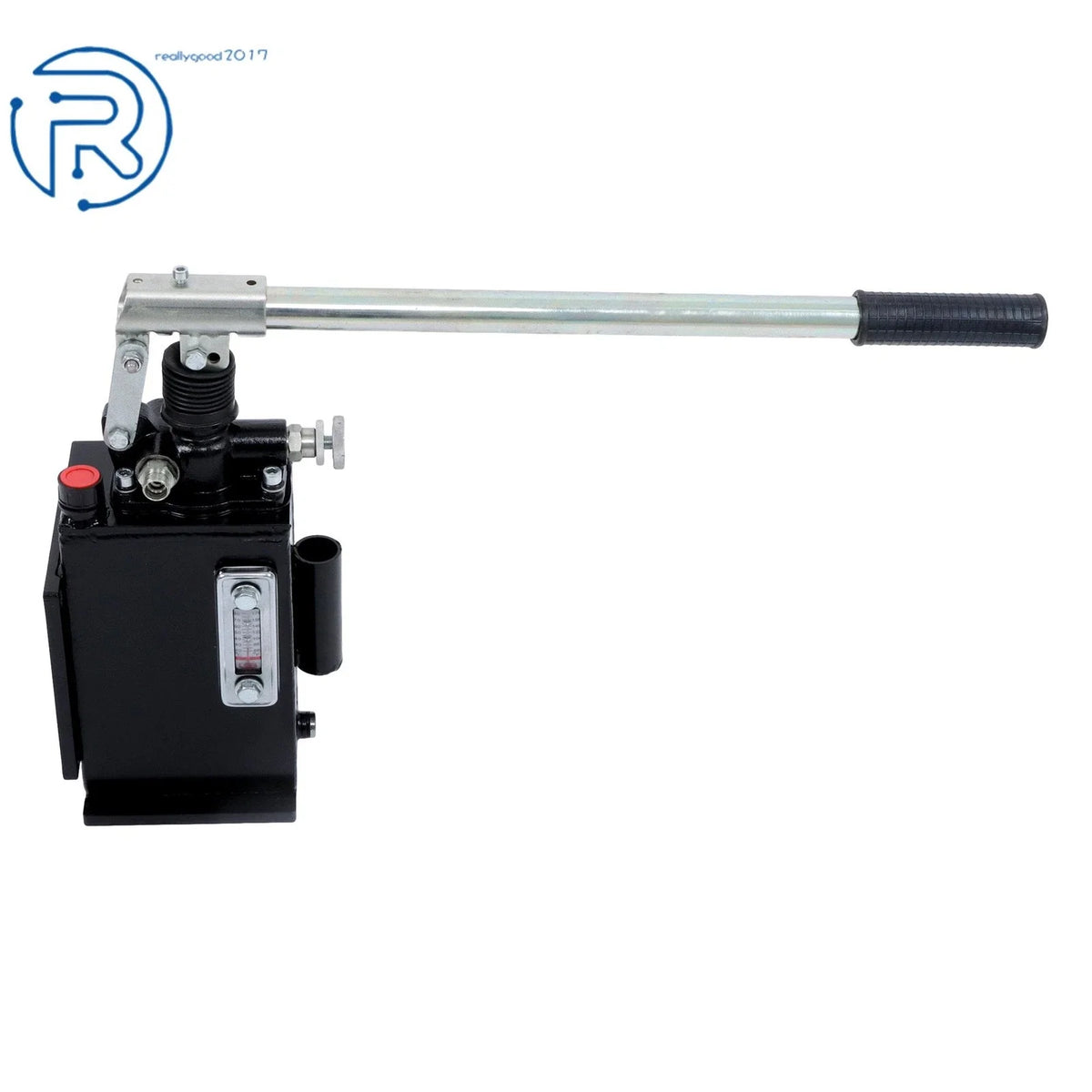 Single-Acting Hydraulic Piston Hand Pump 1.5 Cid 1 Quart with Release Knob
