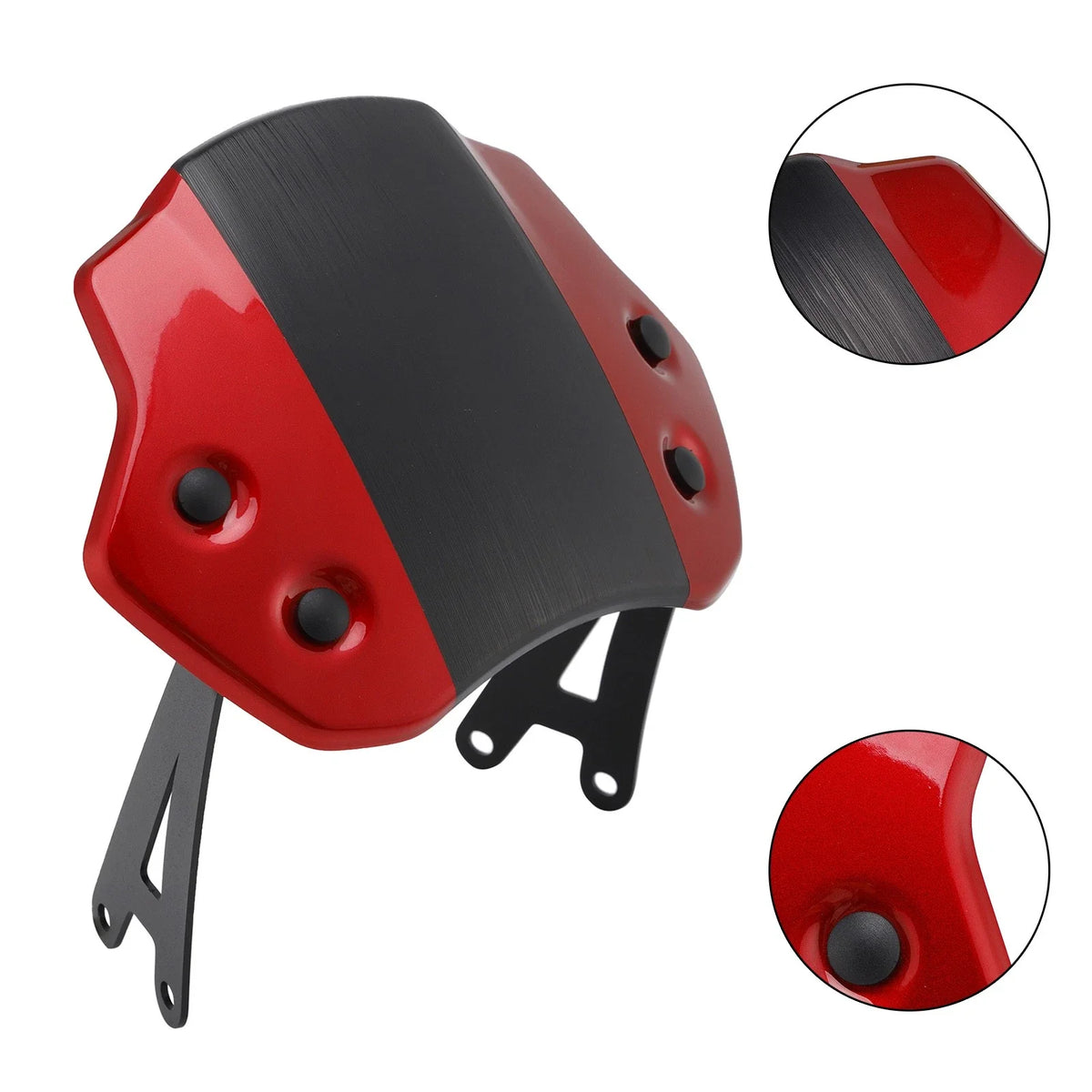 Windshield - Red for 2024–2025 Scrambler 400 X