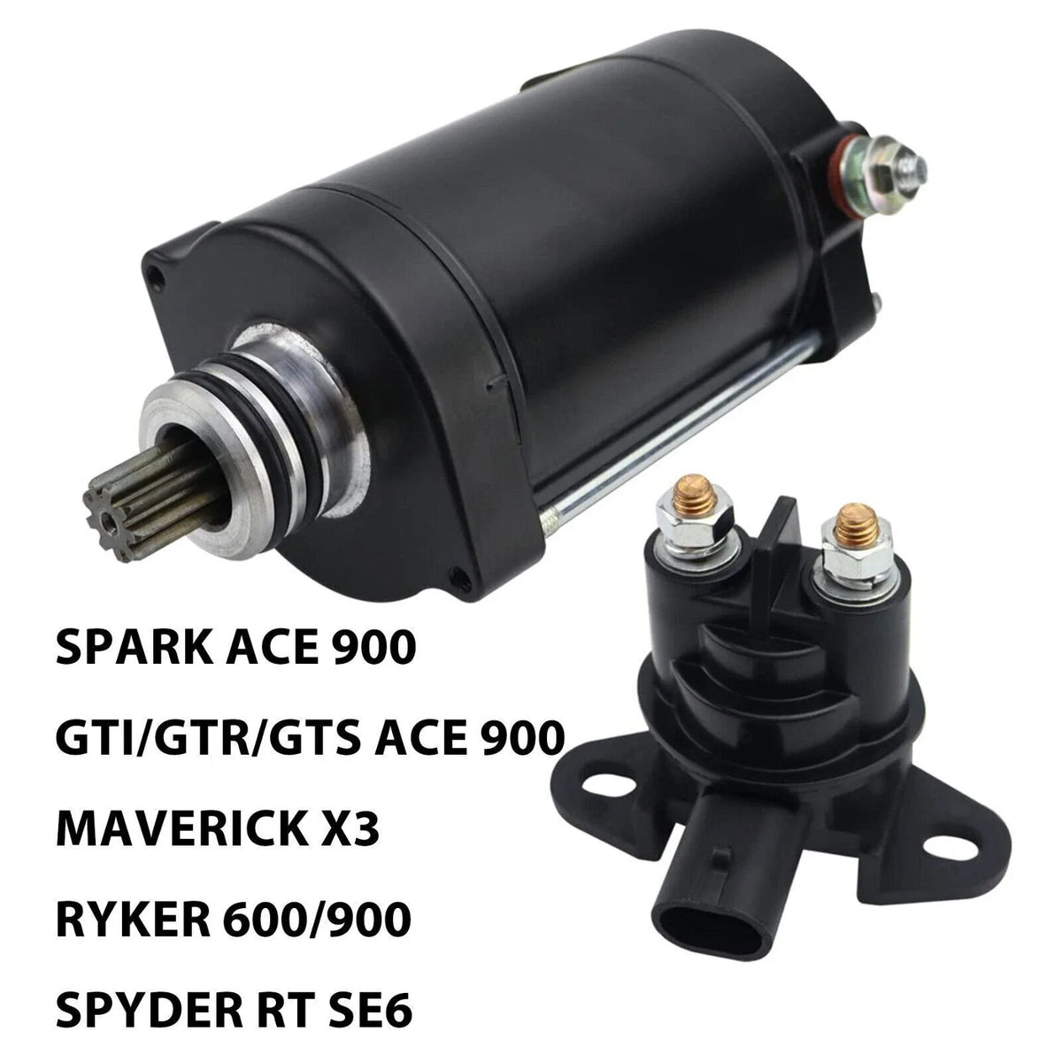 Starter with Relay Assembly for Sea-Doo Spark Ace 900 (2018–2022)