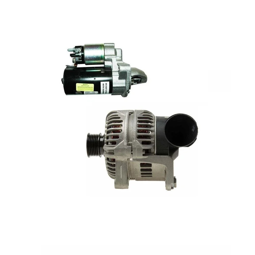 Set of 2 Alternator and Starter Motor for BMW E46 E39 E36 (1997–2006)