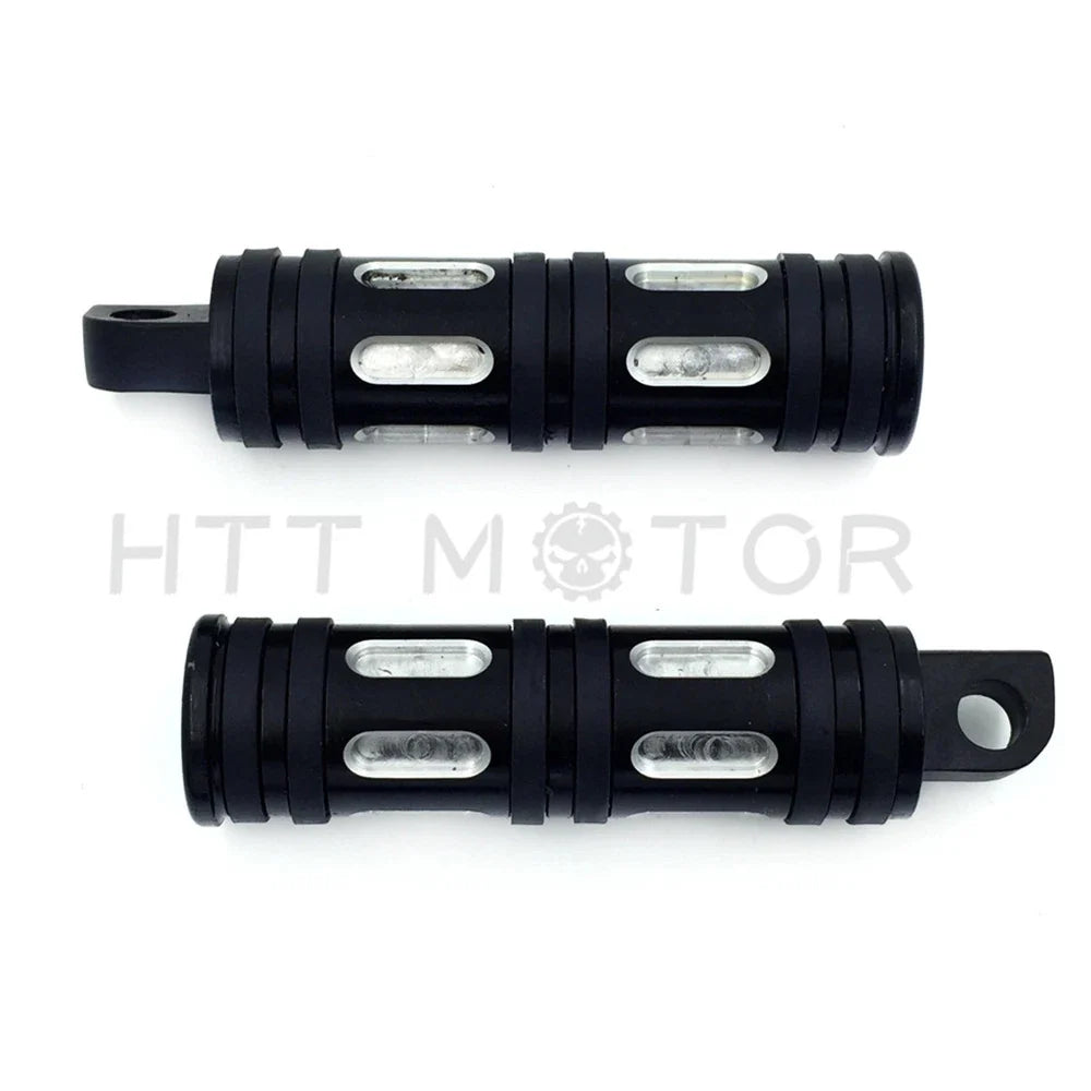 Black Foot Pegs for Street Glide/Road King/CVO Harley 1984-2017
