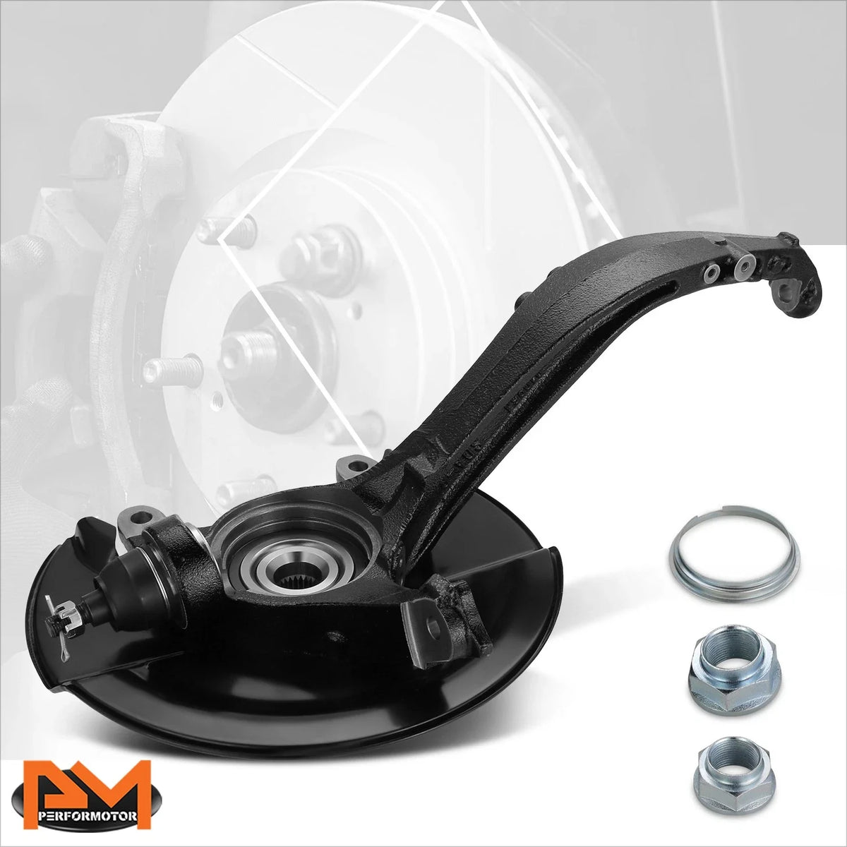 Knuckle Assembly Loaded for Honda Accord 2.4L (2003-2007)