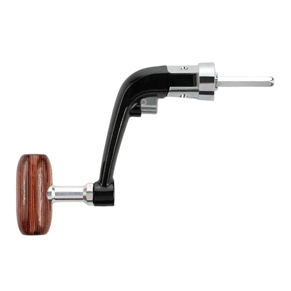 Folding Metal Crank Handle for Fishing Reels (Ergonomic Design)