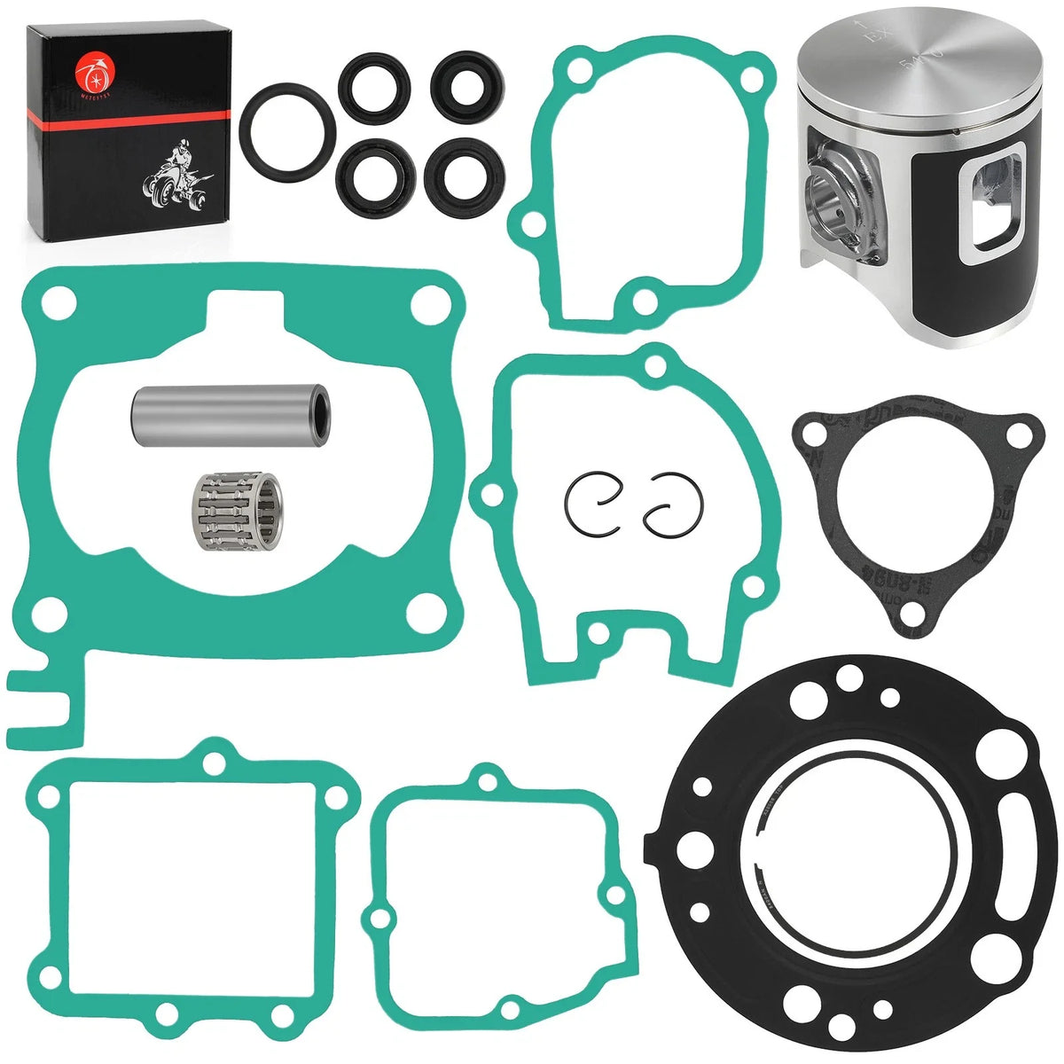 Top End Rebuild Kit: 54mm STD Piston & Gaskets for Honda CR125R (2003-2004)