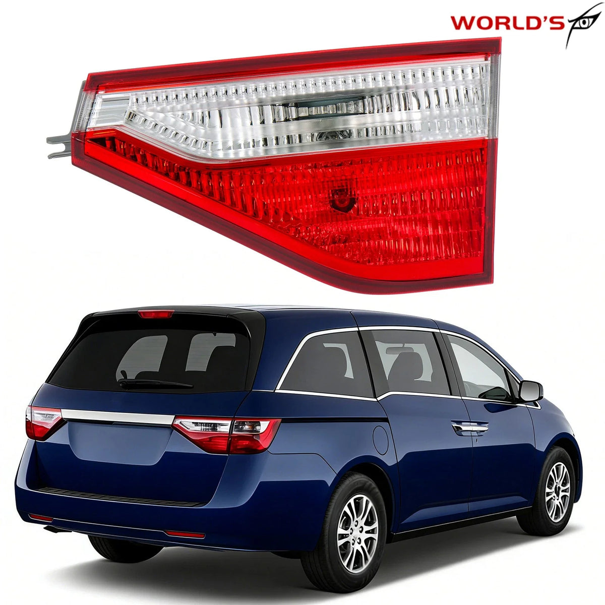 Right Tail Light for Honda Odyssey (2011–2013) Halogen