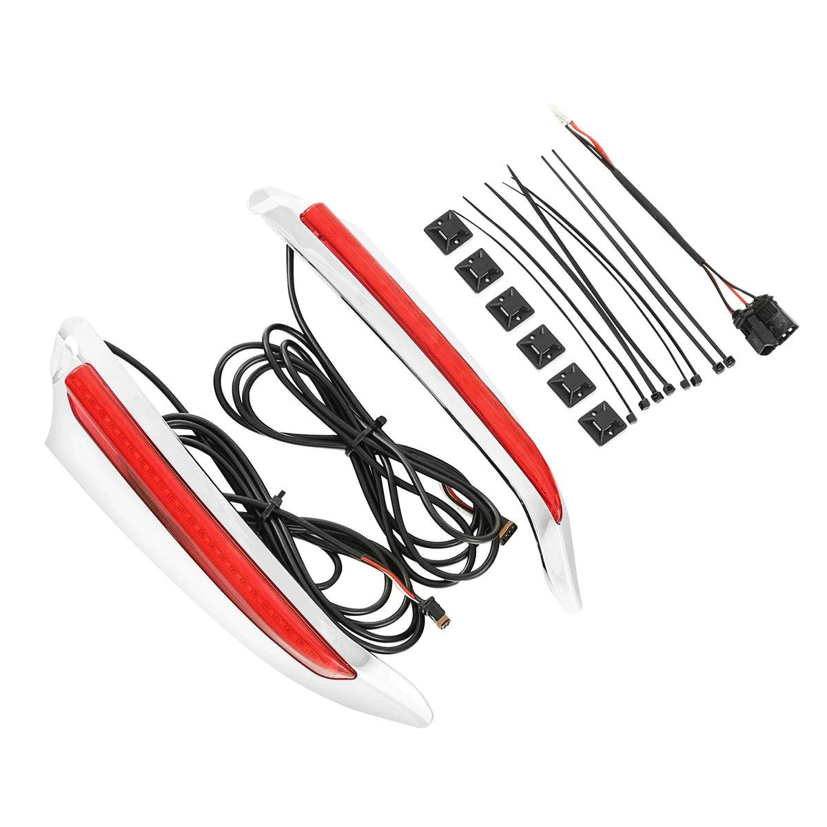 Front Upper Cowl Trim Running Lights for 2018-2025 Honda Goldwing GL1800