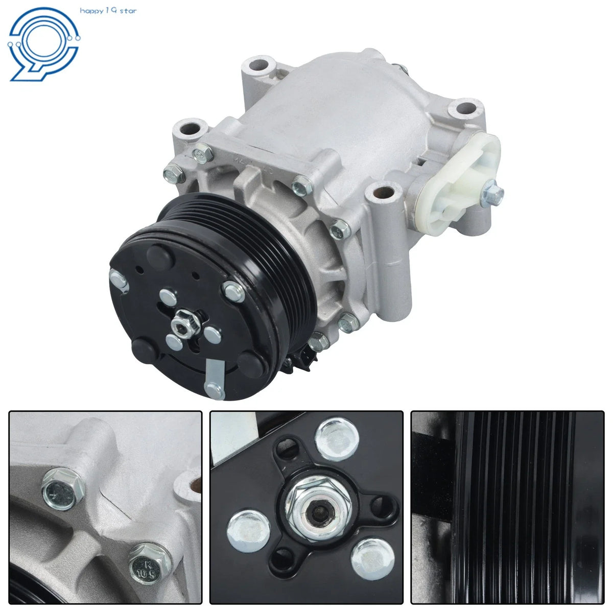 AC Compressor 6F9Z19703A for Freestyle Five Hundred (2005-2007)