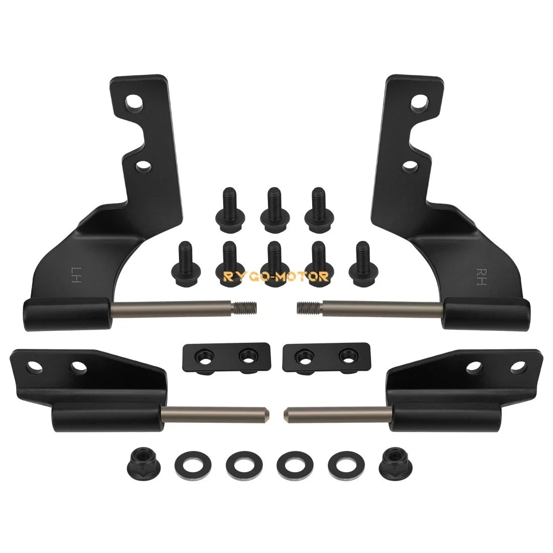 Hinge Hardware Kit for Half Doors on 2017-2023 Polaris Ranger XP 1000 Crew