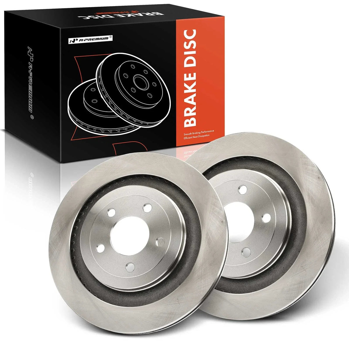 Rear Disc Brake Rotors for Ford Mustang (2015–2022)