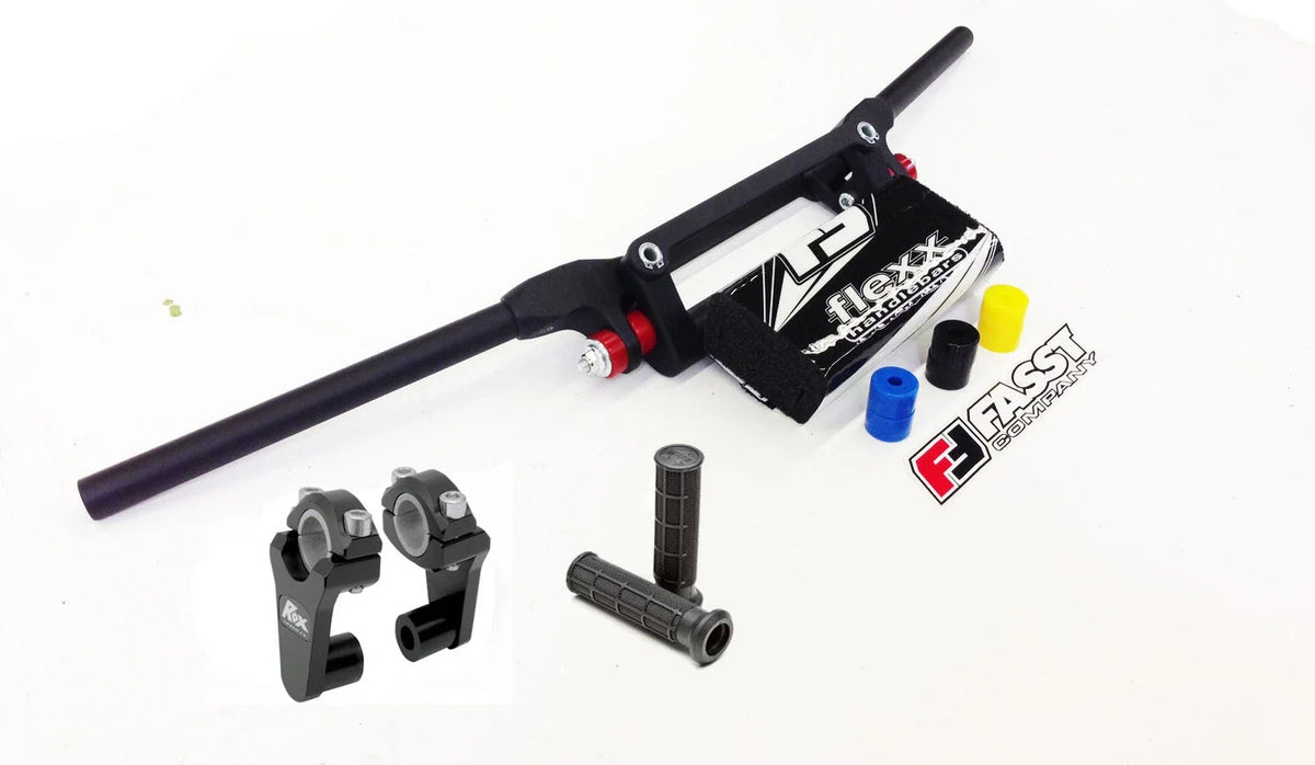 Fasst Flexx 12 Degree Enduro Handlebar + Rox 2" Riser for Motorcycle