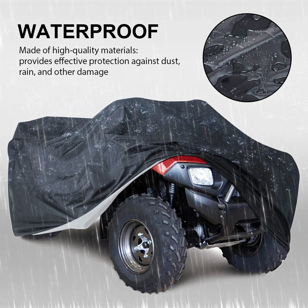 Riding Lawn Tractor Cover Waterproof for Universal Fit (57''–83'')