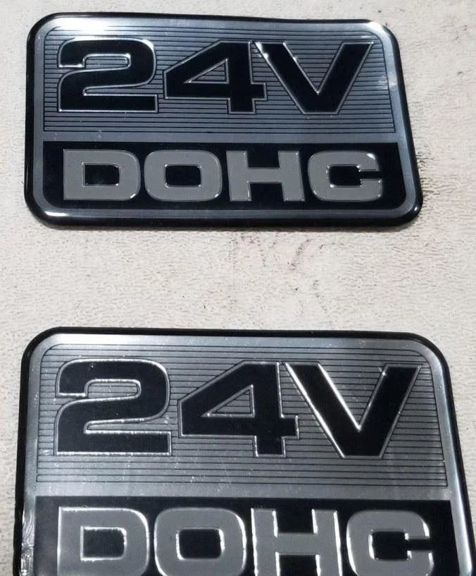 Set of 2 Fender Badge Stickers for Ford Taurus Mercury Sable (1998) 24V DOHC
