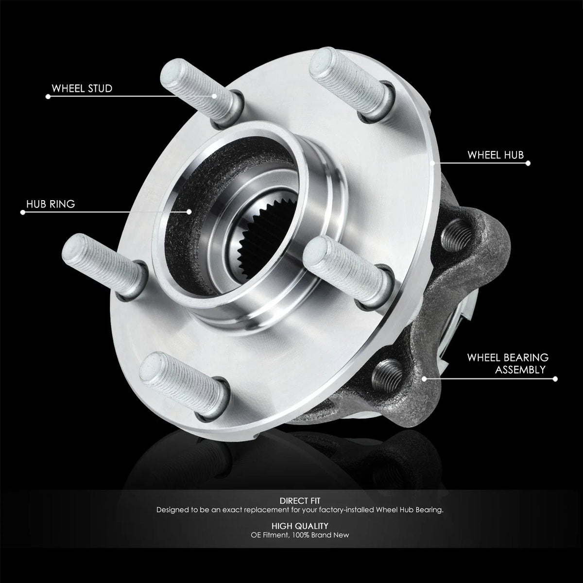 Wheel Bearing & Hub for Nissan Altima (2007–2012)