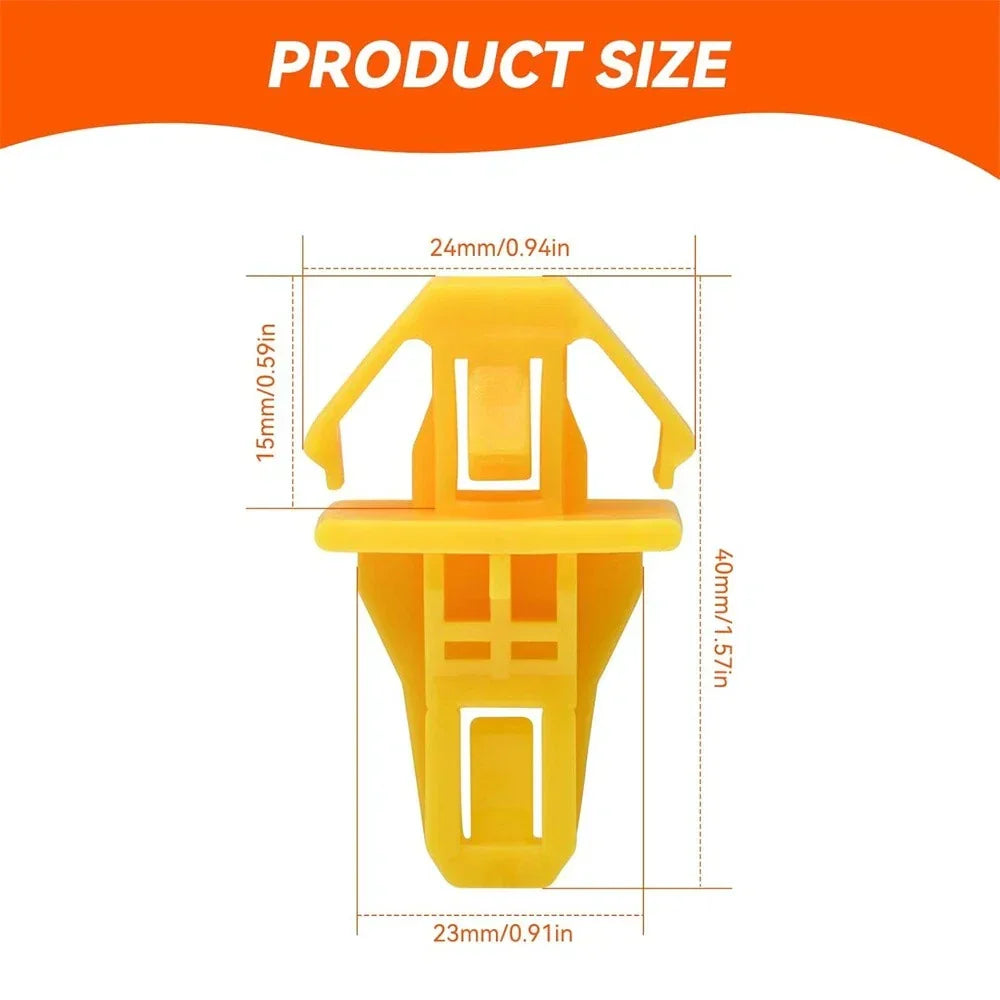 Set of 20 Bumper Moulding Clips for Honda CR-V 2012-2014