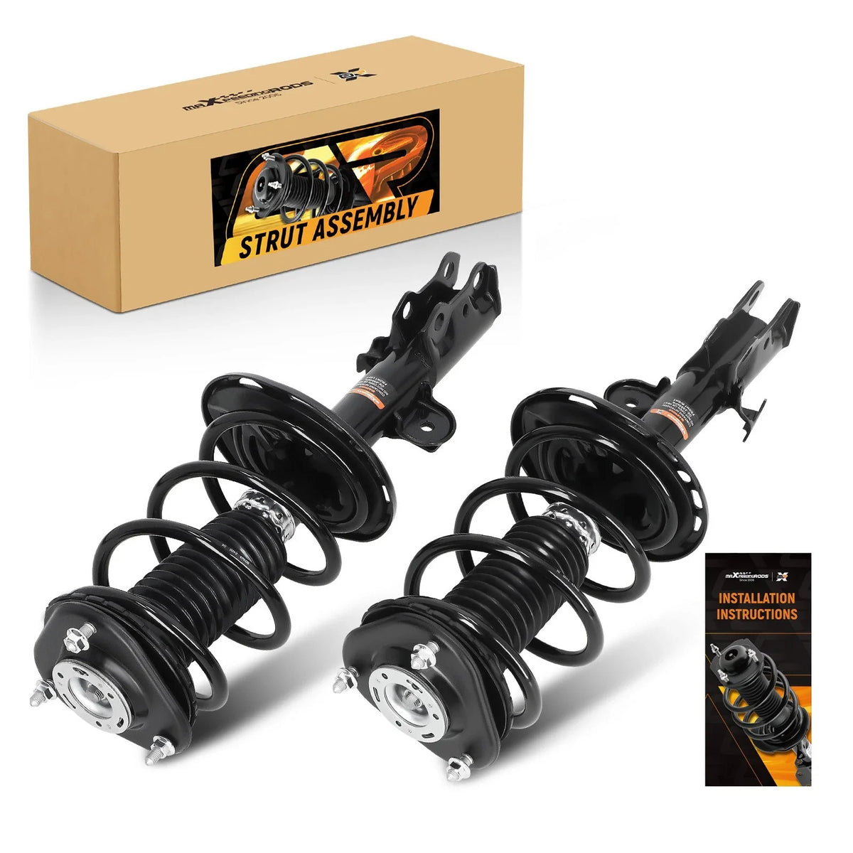 Front Shock Struts w/ Spring Assembly for Toyota RAV4 2013-2018