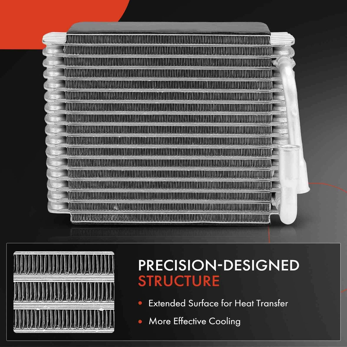 A/C Evaporator Core for E-150 E-250 E-350 Ford Econoline 1994-1996