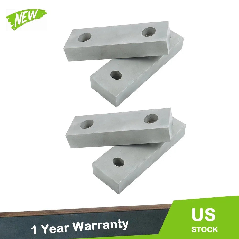 Set of 4 Reversible Aluminum Soft Jaws for 6" Vises