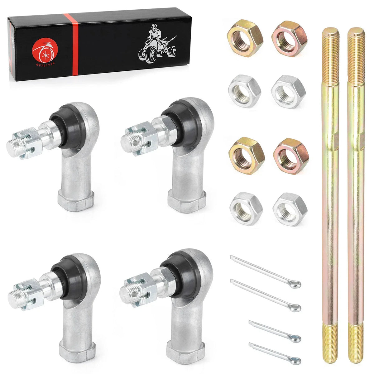 Tie Rod Ends Set for Honda TRX350 Rancher 2000-2006 - 2 Pack