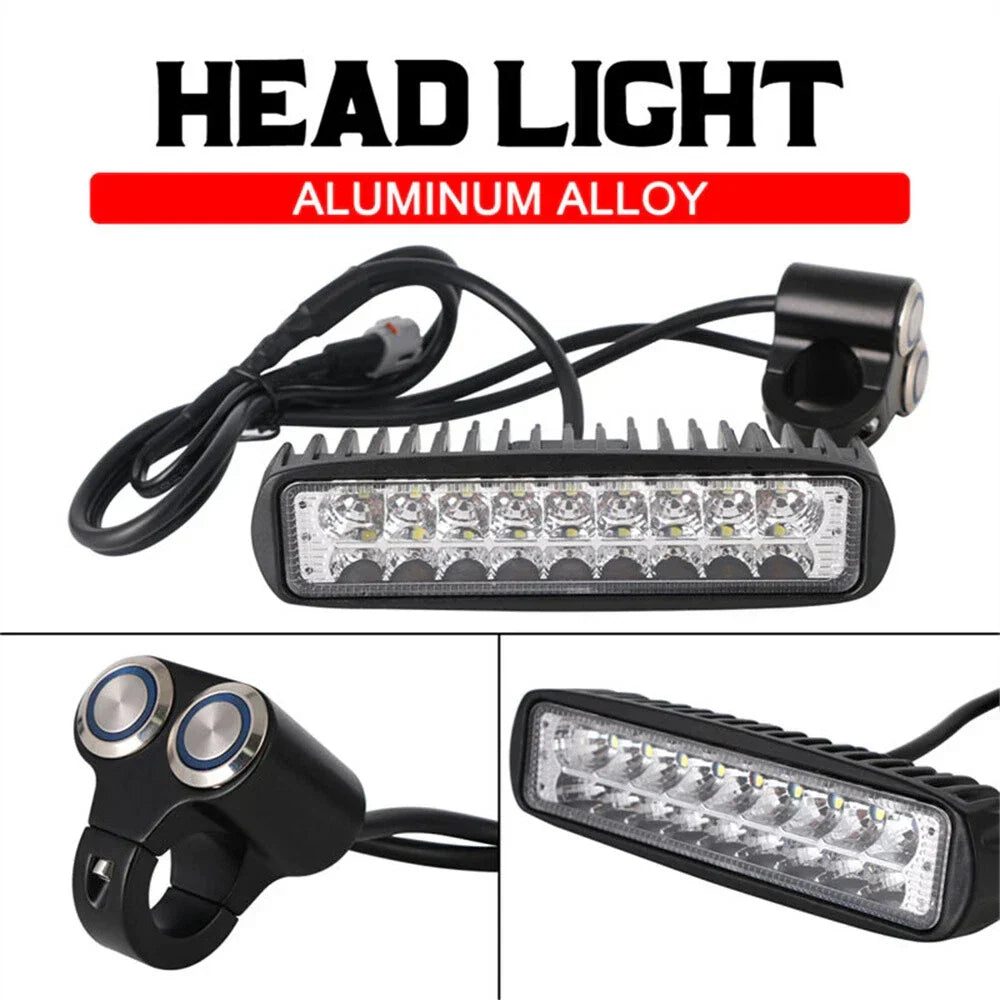Aluminum LED Headlight for Dirt Bike Sur-Ron Light Bee X & S (2018-2023)