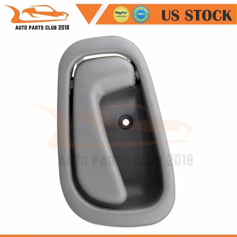 Gray Left Inner Door Handle for Toyota Corolla & Prizm (1998-2002)