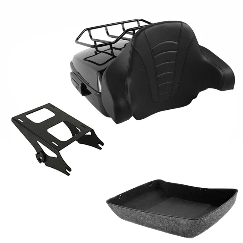 Mount Rack for Chopped Trunk Pad - Harley Road Glide 2014-2023