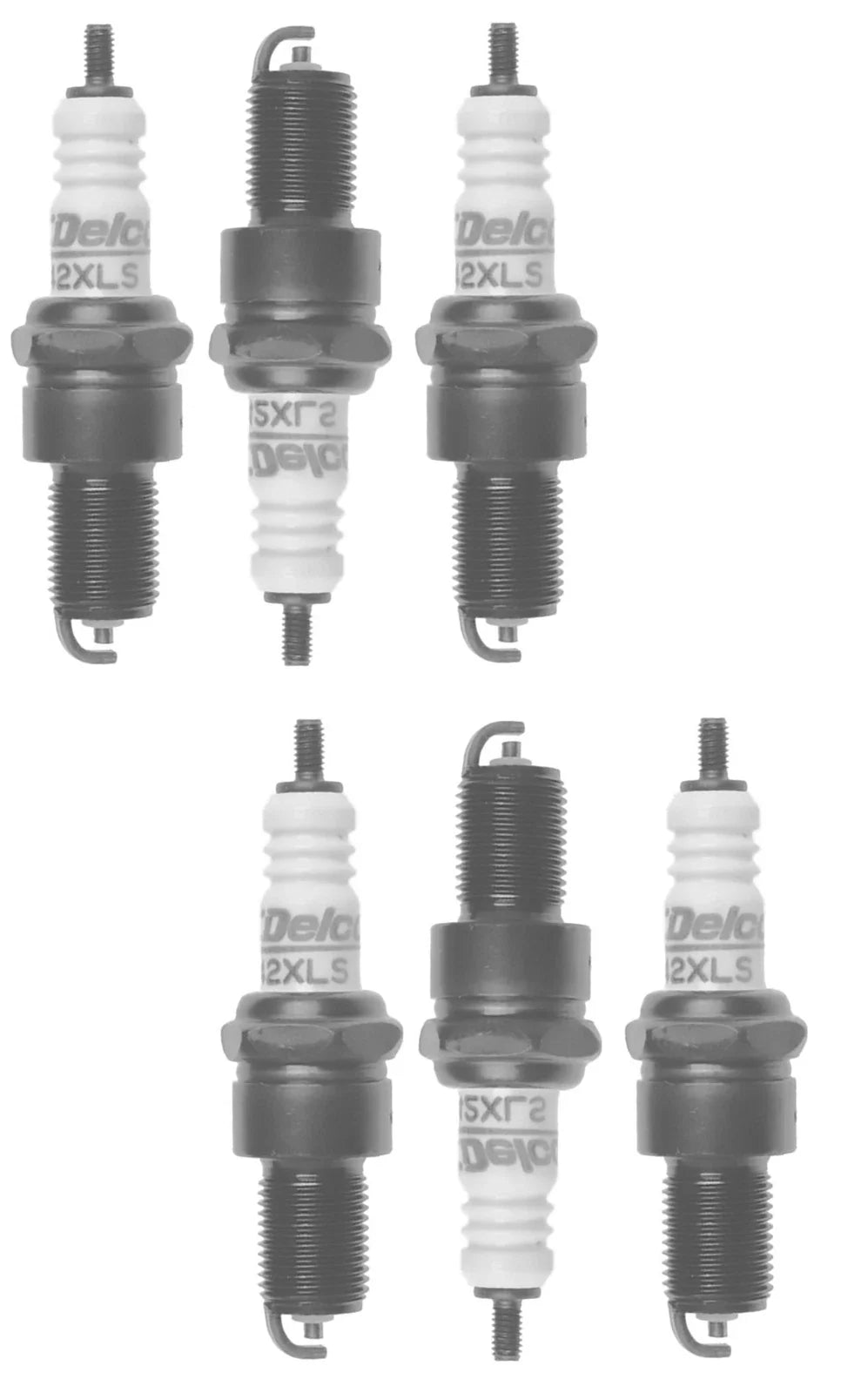 Set of 6 Spark Plugs for Alfa Romeo, BMW, Mercedes, Reliant, Jaguar (4CYL)