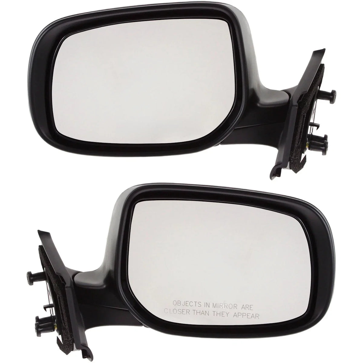 Manual Folding Mirror Set, Paintable for 2007–2011 Toyota Yaris