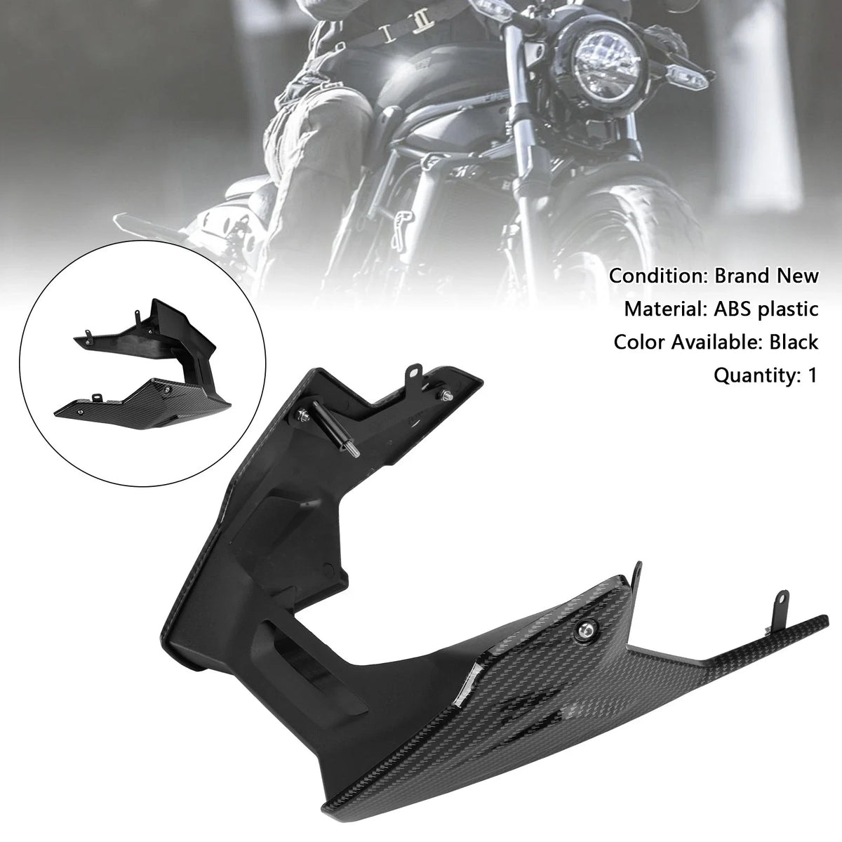 Carbon Lower Fairings Belly Pan for Kawasaki Eliminator 400/450/500 (2024-2025)