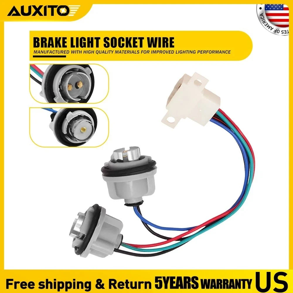 Brake Light Socket with Wiring Harness for 2000-2004 Subaru Legacy