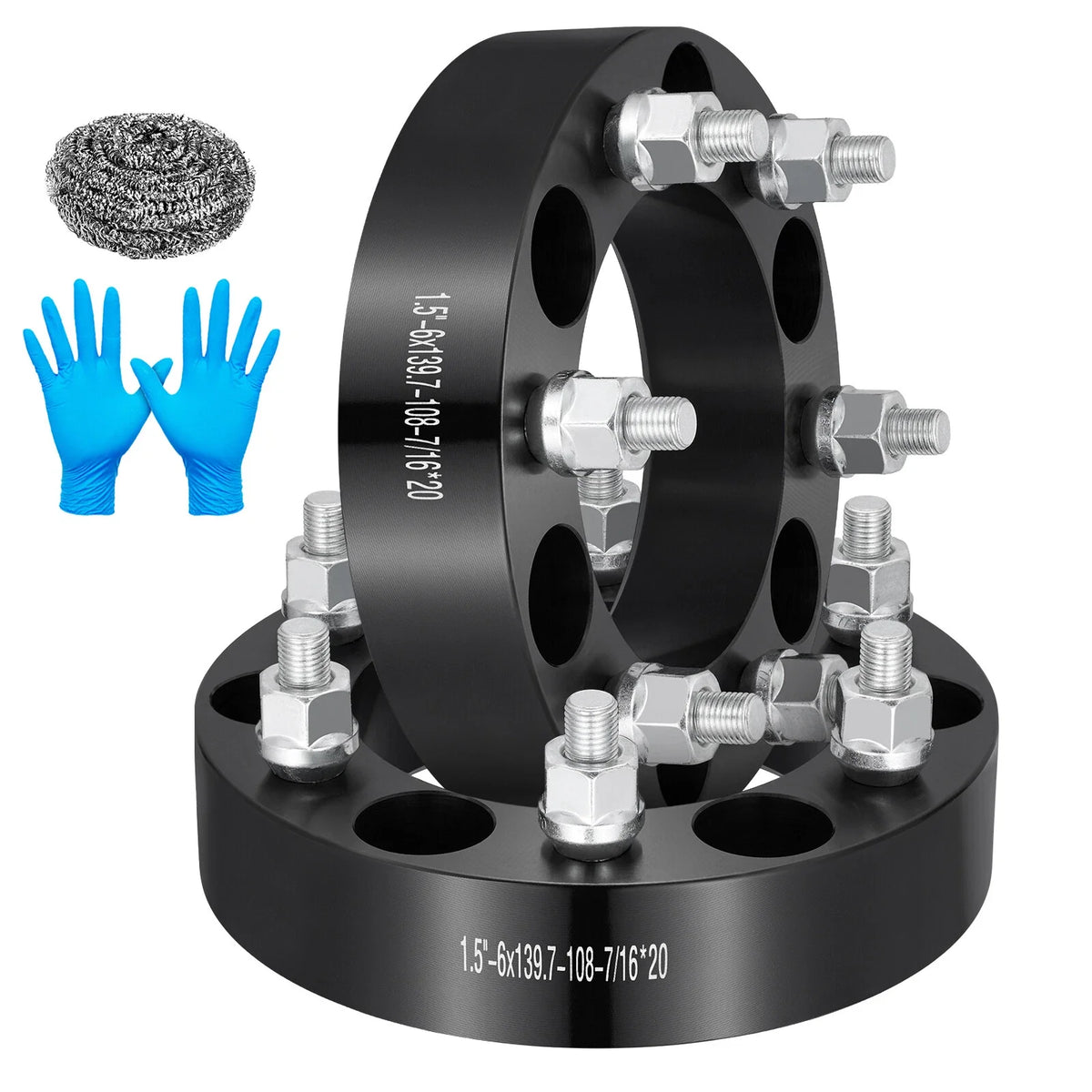 Set of 2 1.5" Wheel Spacers 6x5.5 for K5 Blazer K10 GMC Jimmy 73-87