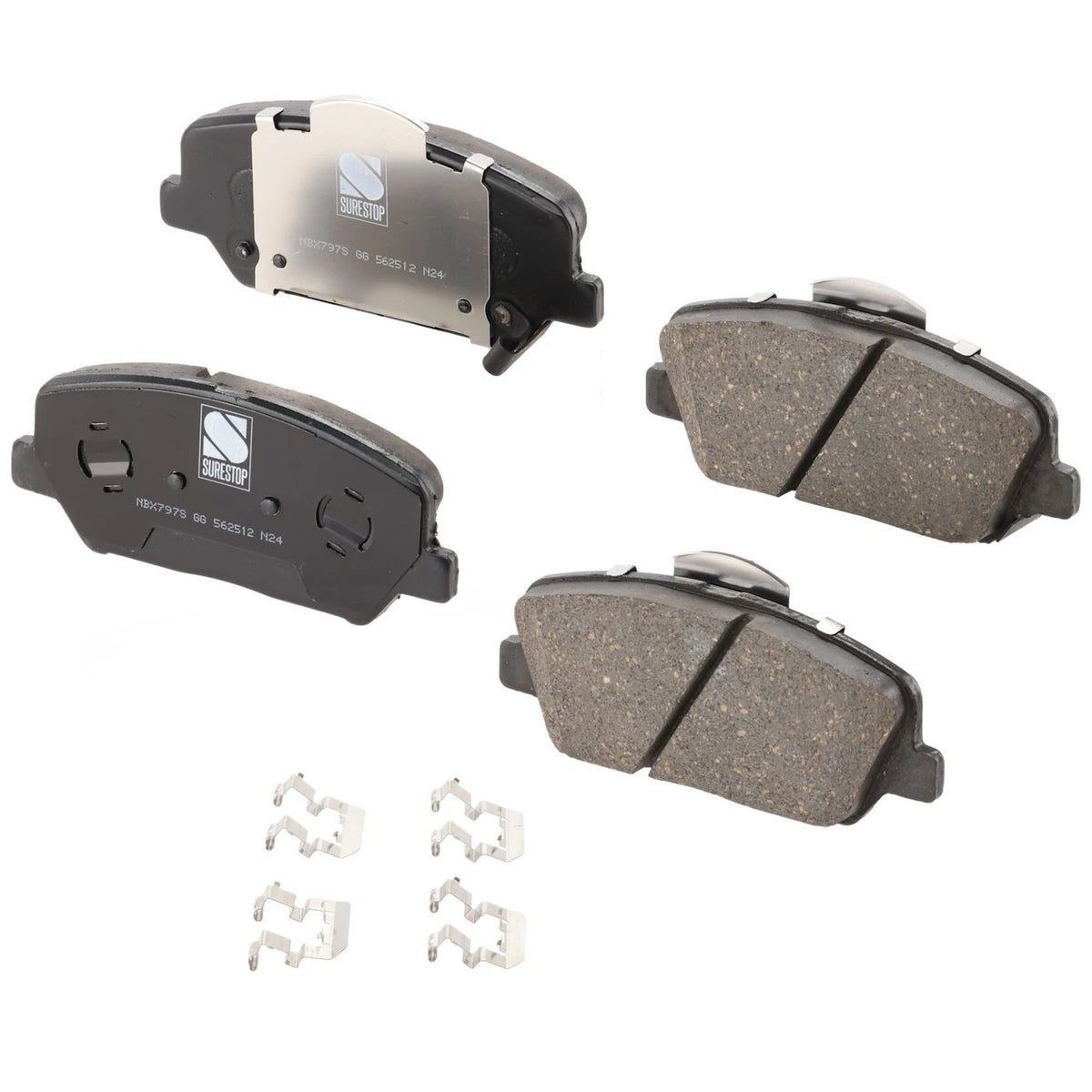 Front Ceramic Brake Pad Set for Kia Optima (2011–2015) 320mm Disc