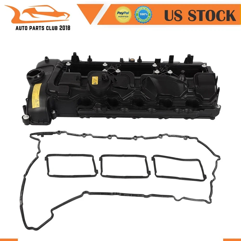 Engine Valve Cover Set w/ Gasket & Bolts for M2 Competition M3 M4 2015-2021