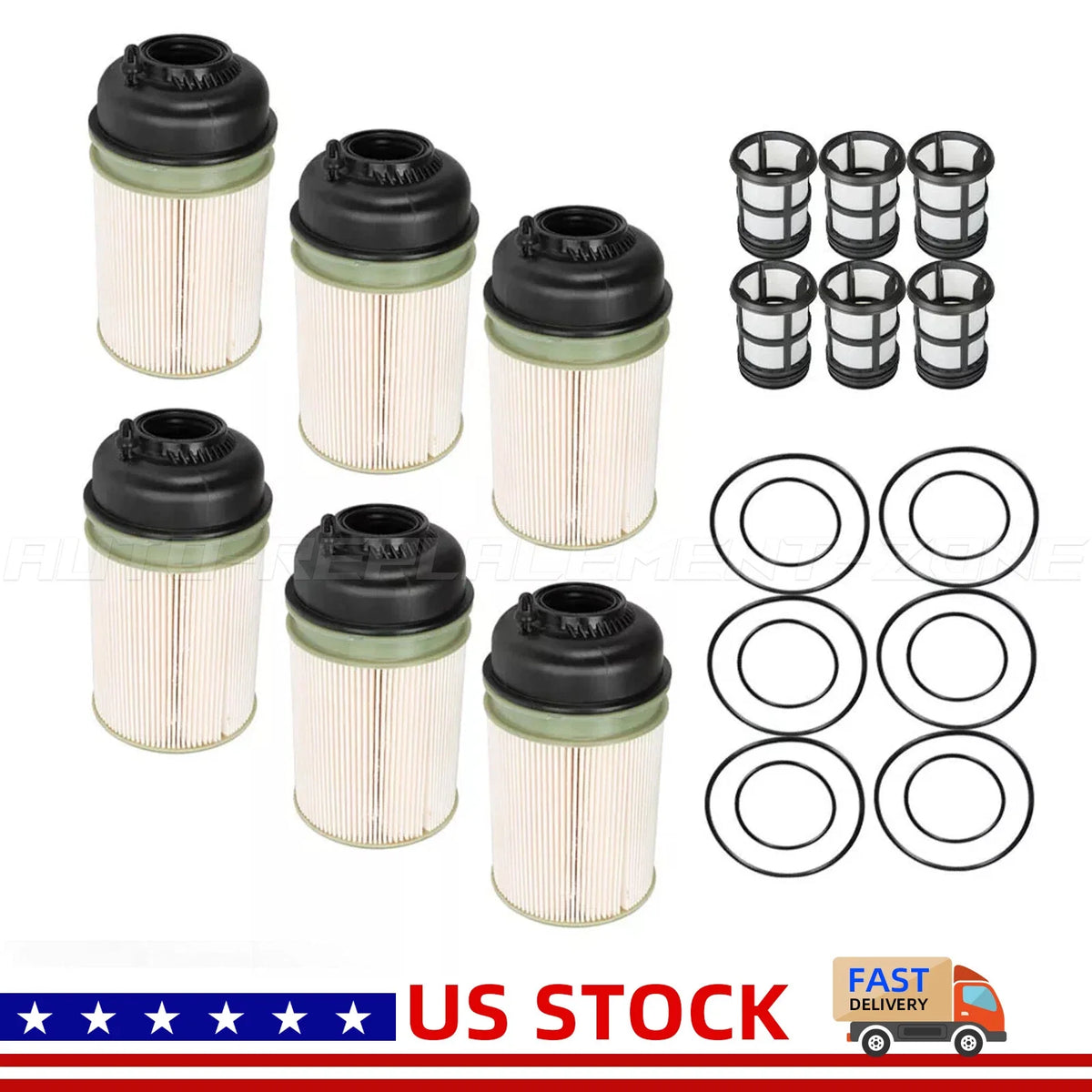 PF9908 Fuel Filters (6PCS) for Detroit Diesel DD13 DD15 DD16