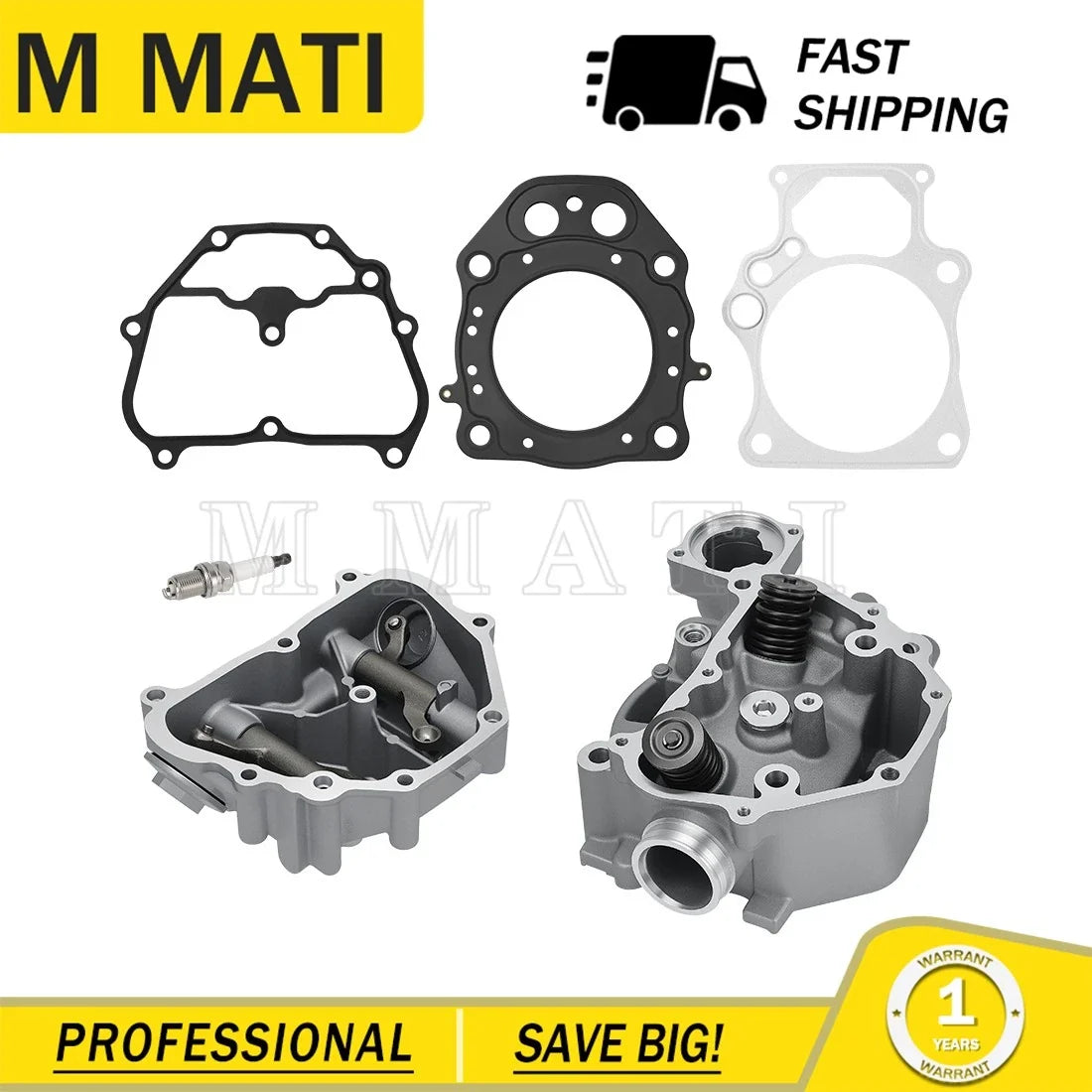 Top End Kit for Honda Rancher TRX420 2009-2024 with Cylinder Gasket