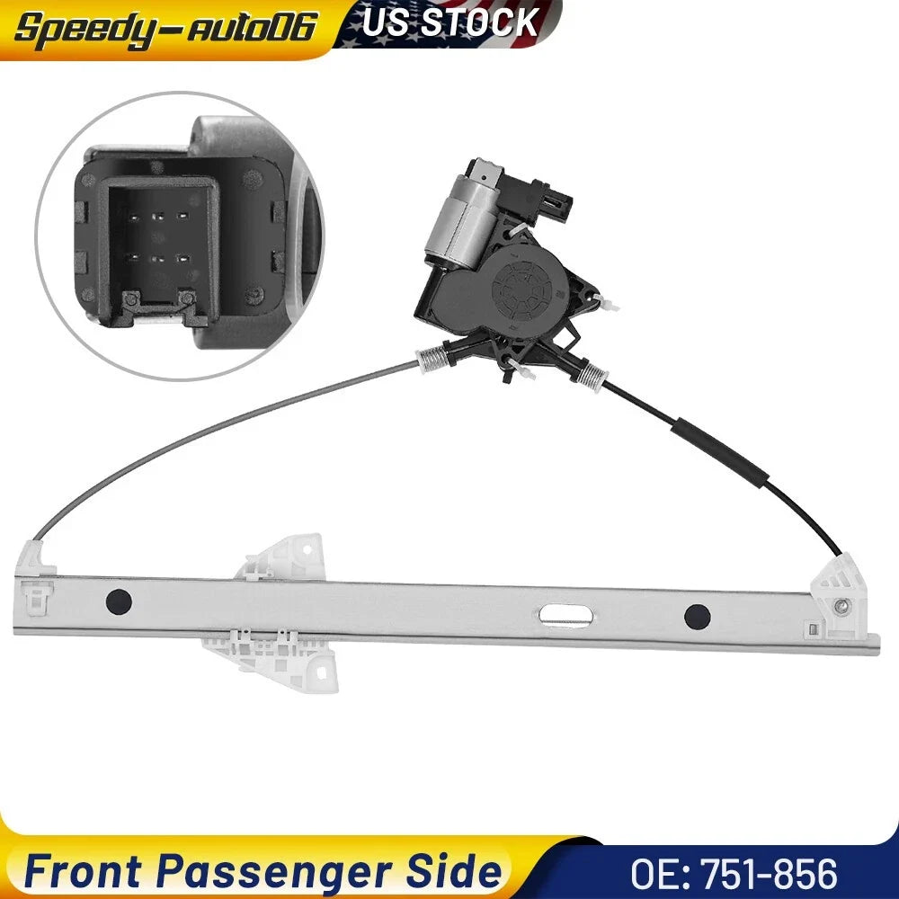 Front Window Regulator Assembly with Motor for Mazda CX-9 2007-2015