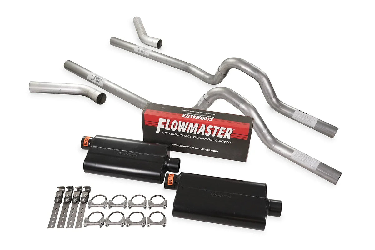 Dual Exhaust Kit for GM C/K10 1981–1987 3" Flowmaster 50 Series