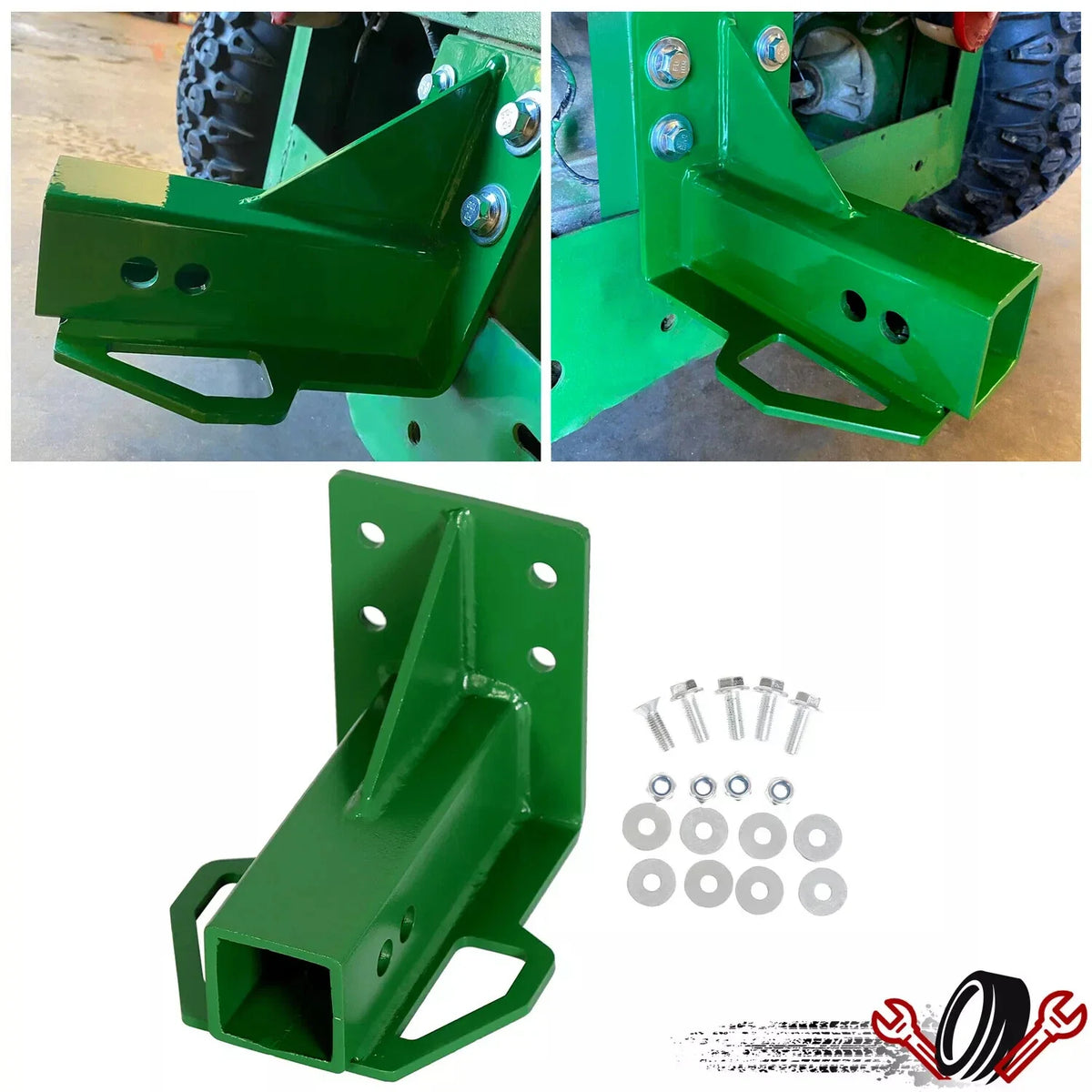 Trailer Hitch Receiver for John Deere Gator 4x2 6x4 (Old Style)
