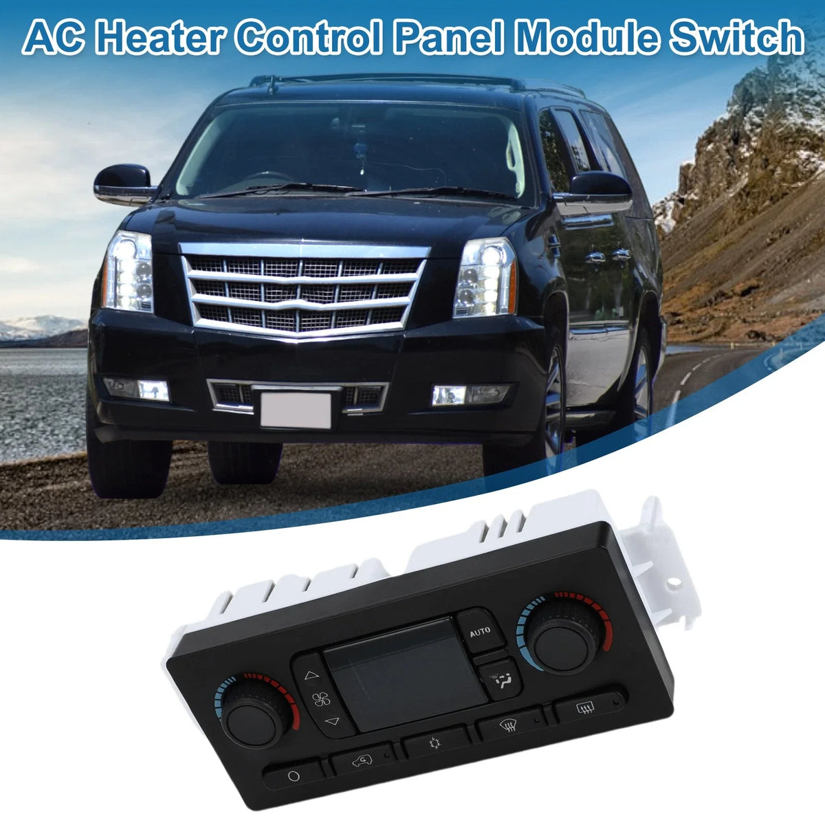 A/C Heater Climate Control Panel for Buick Rainier (2004–2007)