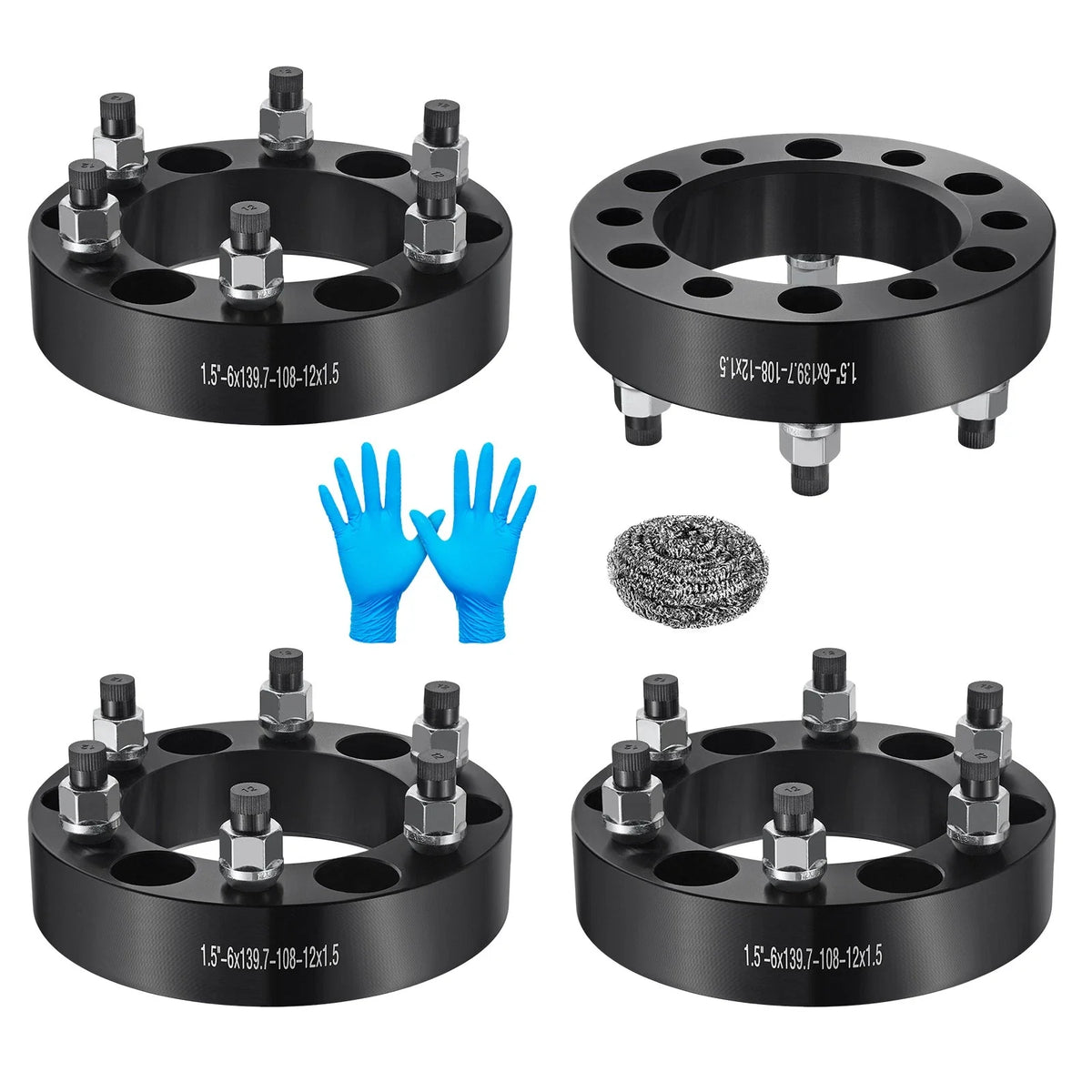 4PCS 1.5" Wheel Spacers for Toyota Tacoma Isuzu i-280 Lexus GX460 (2001–2017)
