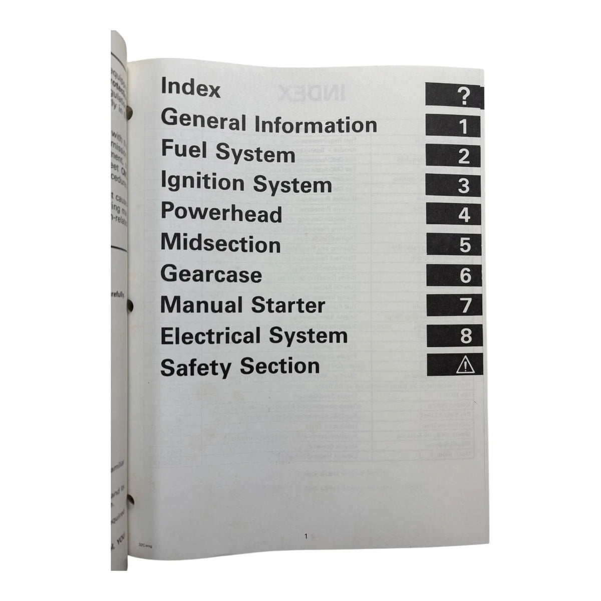 Service Manual for Johnson 9.9-30 EE (1999) - Part #787028