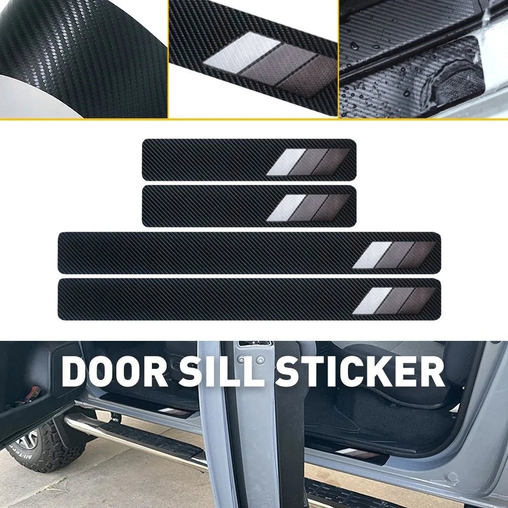 Door Sill Stickers Decal Protector for Car (EXV)