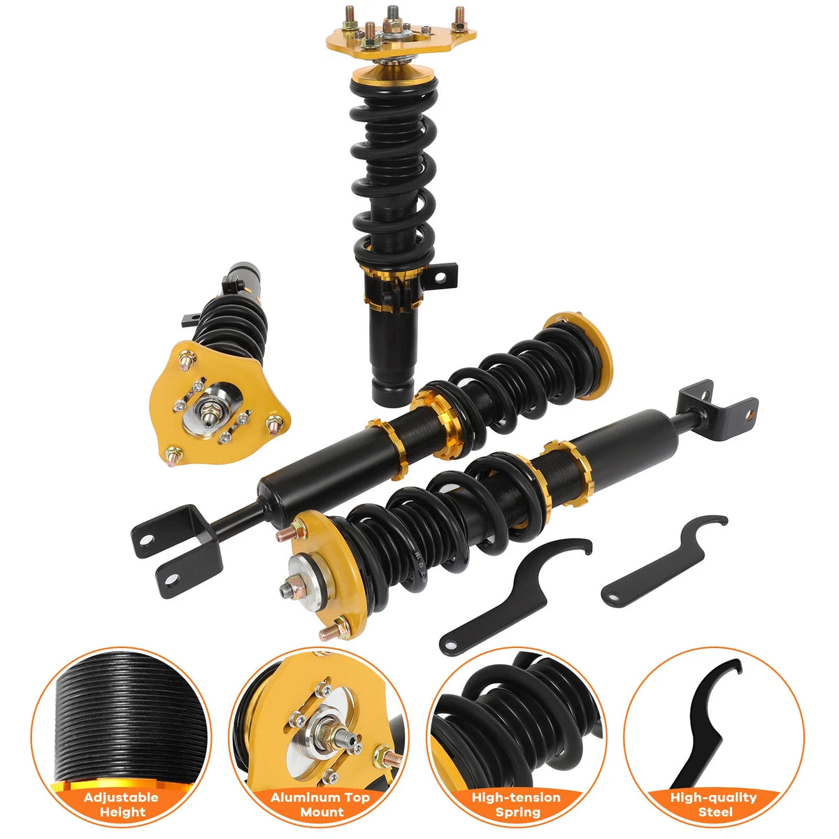 Adjustable Suspension Height Kit for Honda Accord 2013-2016 Coilovers