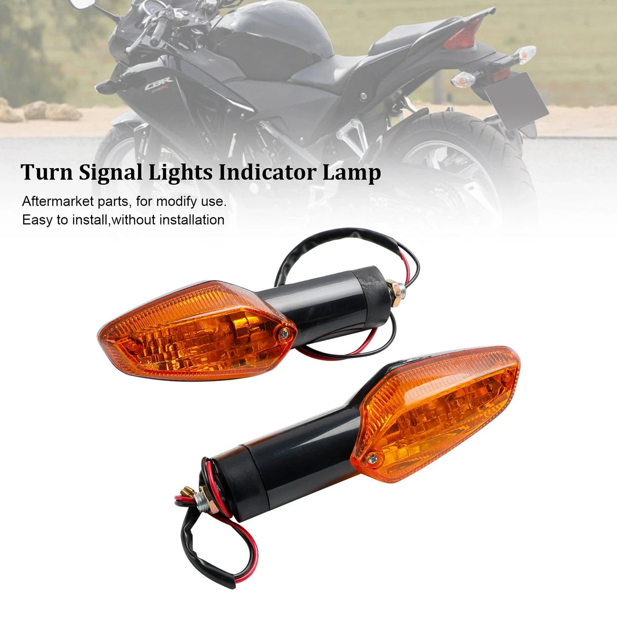 Turn Signal Light Set for Honda CBF 125, 150, CBR 300R, 250R (2014–2020)