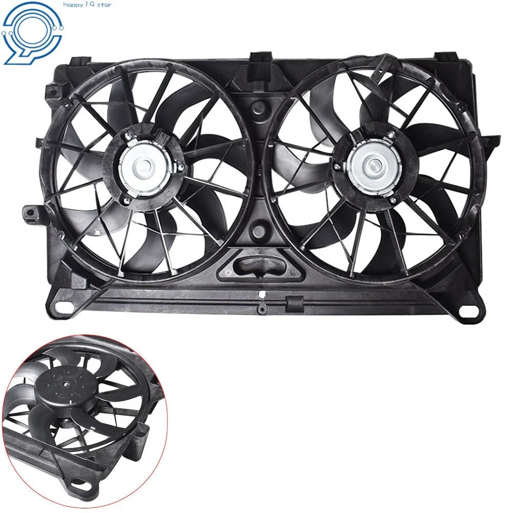 Radiator and Condenser Fan Assembly for Chevrolet Silverado 1500 (2007-2013)