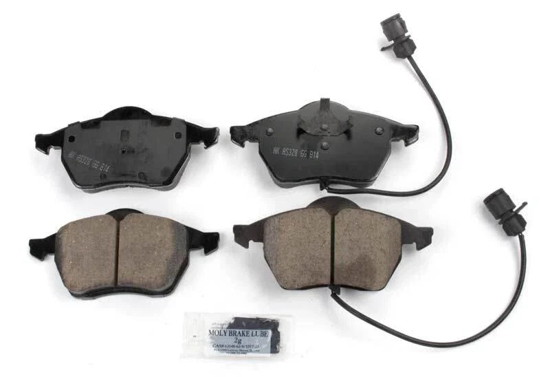 Set of 4 Akebono Ceramic Disc Brake Pads for EUR555 (2010–2015)
