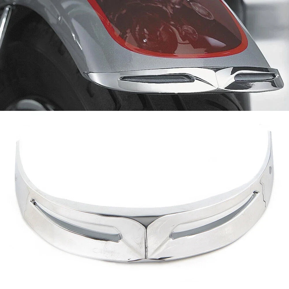 Chrome Front Fender Tip Trim for Harley Dyna Super Glide (2006–2017)