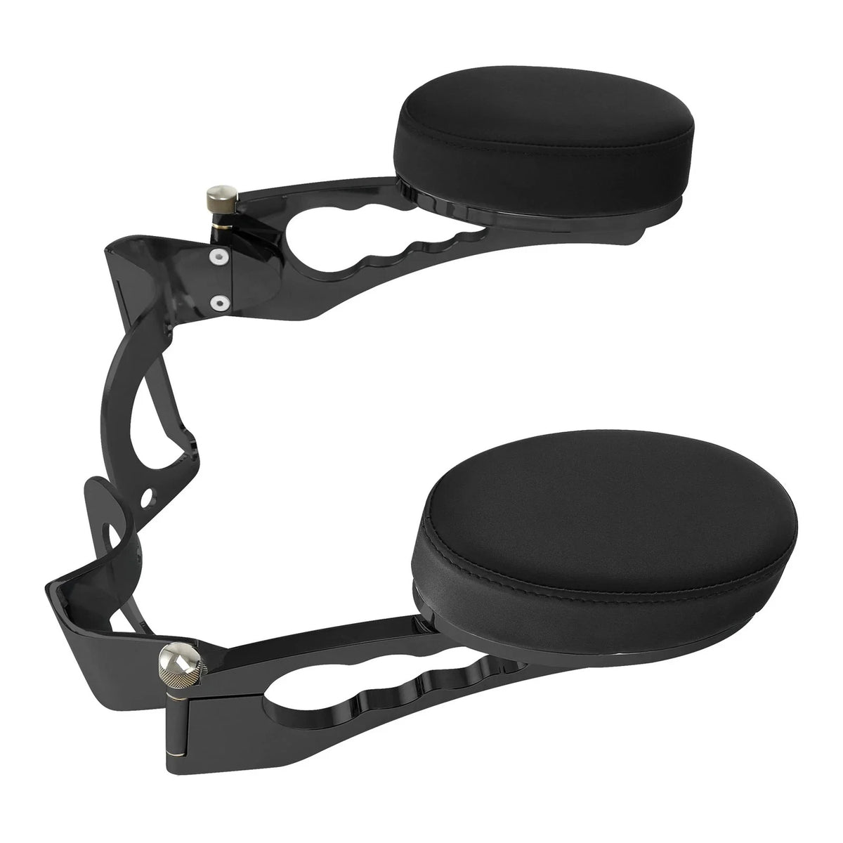Rear Adjustable Armrests for Harley Touring Road Glide (2014–2025) Black