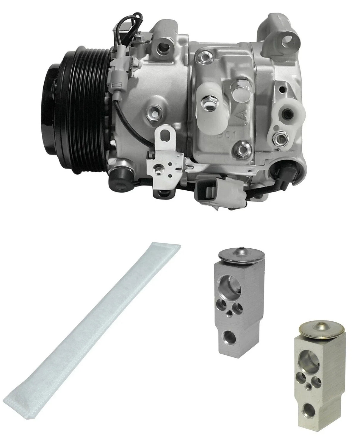 A/C Compressor Kit with Replacement for Toyota Highlander 3.5L (2008–2013)